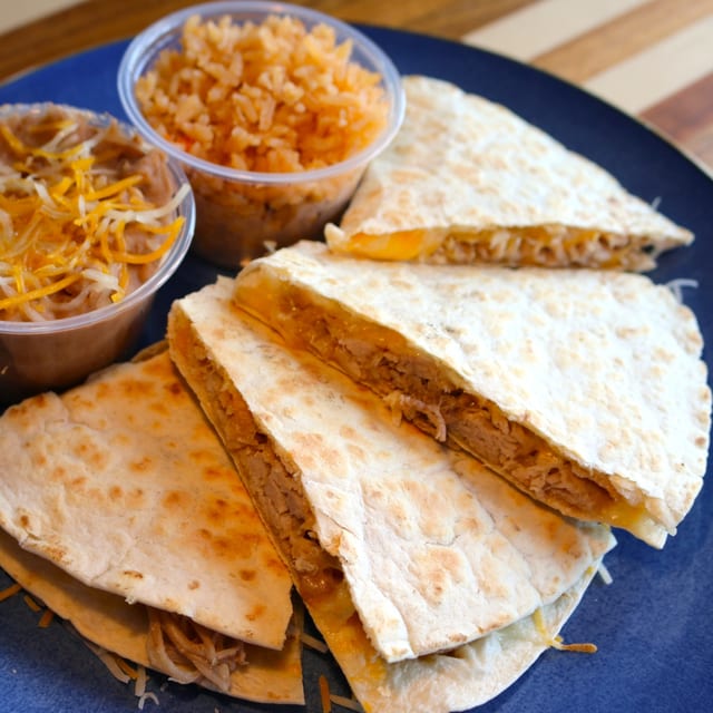Carnitas Quesadilla.