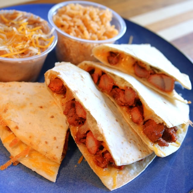 Al Pastor Quesadilla.