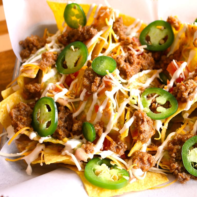 Delicious Beef Nachos
