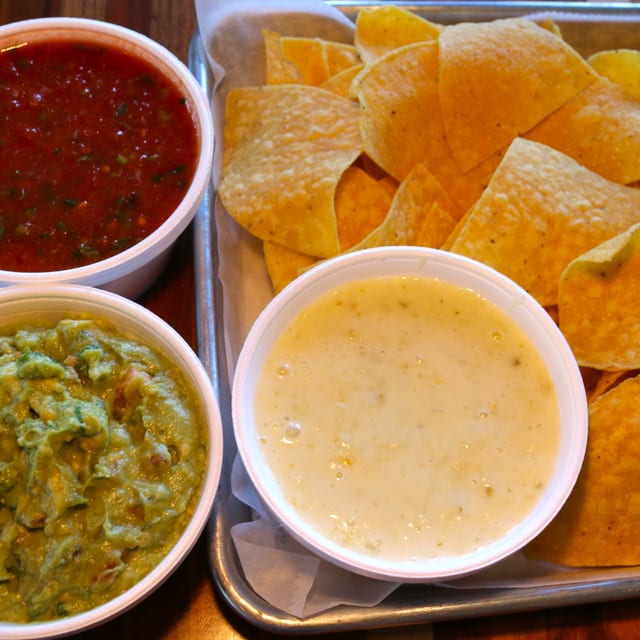 Large 3 Dips and Chips.