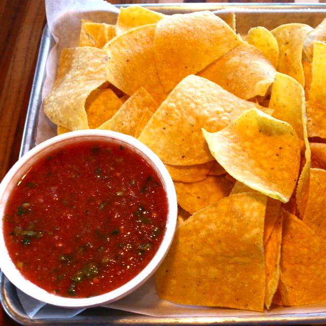 Large Chips and Salsa.