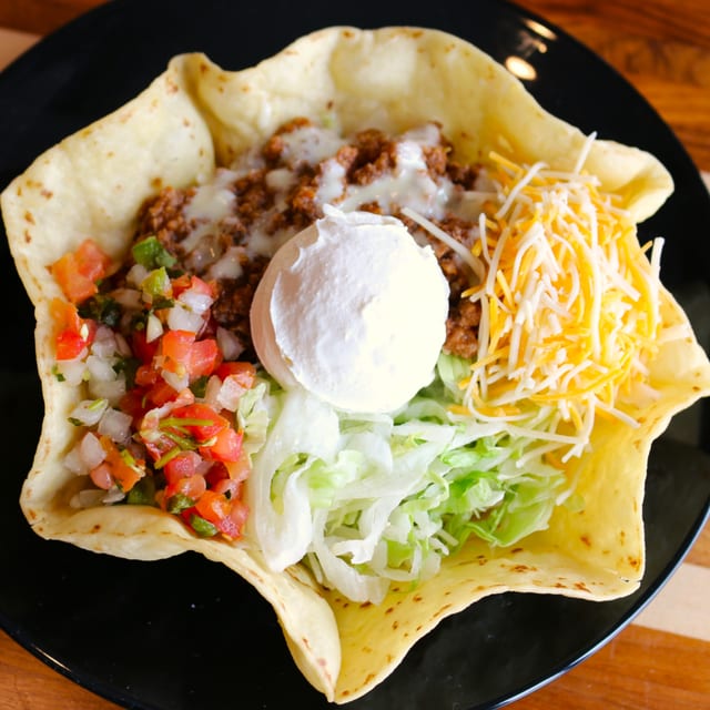 Ground Beef Taco Salad.