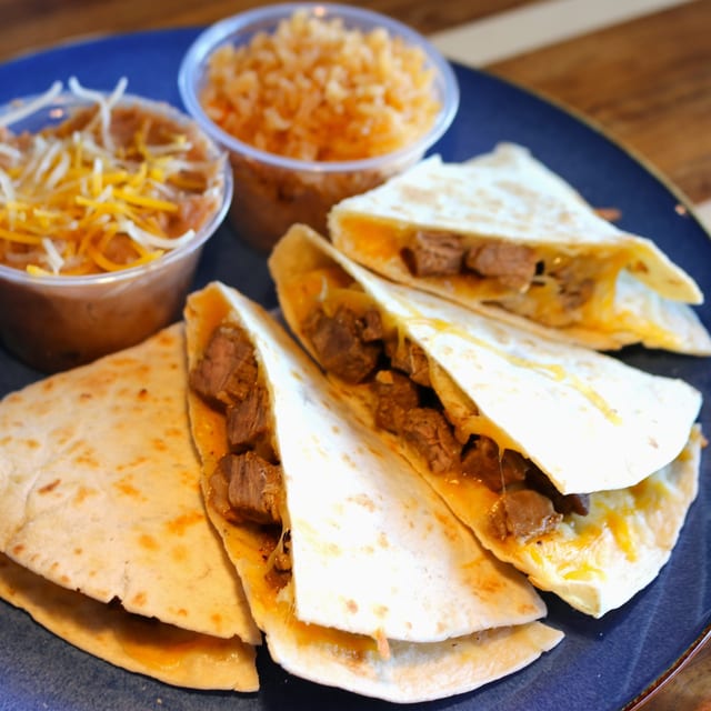 Carne Asada Quesadilla.