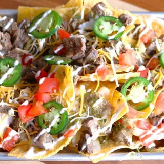 Carnitas Nachos for Two