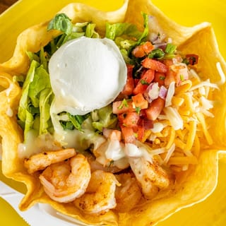 Shrimp Taco Salad