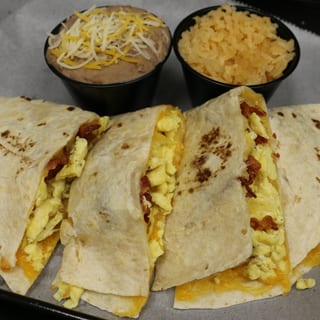 Breakfast Chorizo Quesadilla
